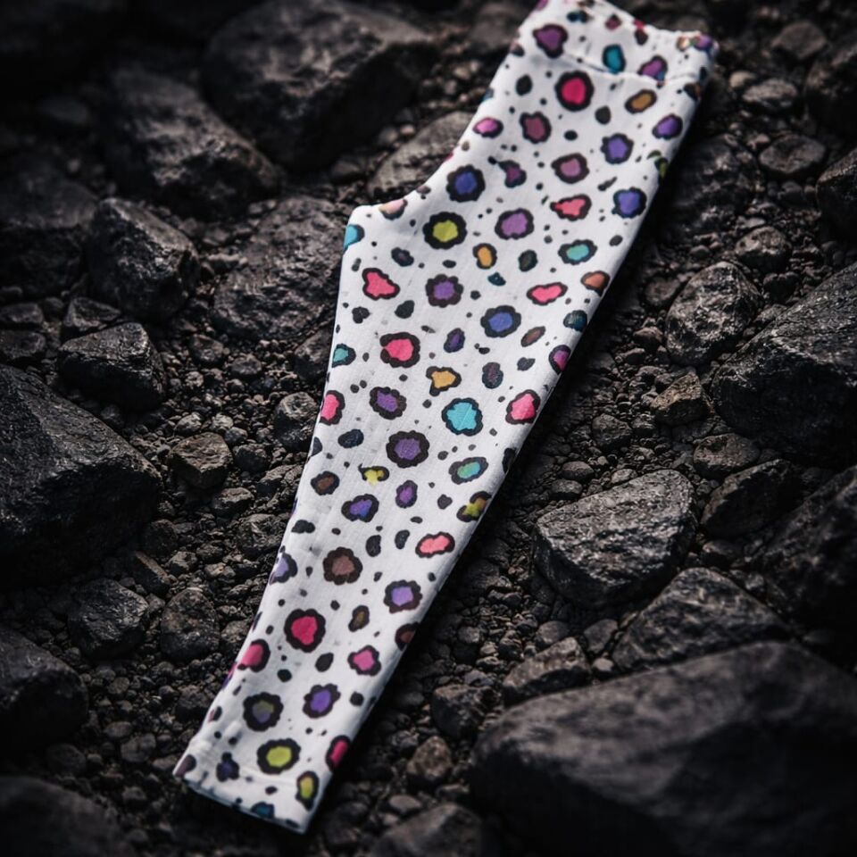 Stretch Fitilli Tayt Color Leo