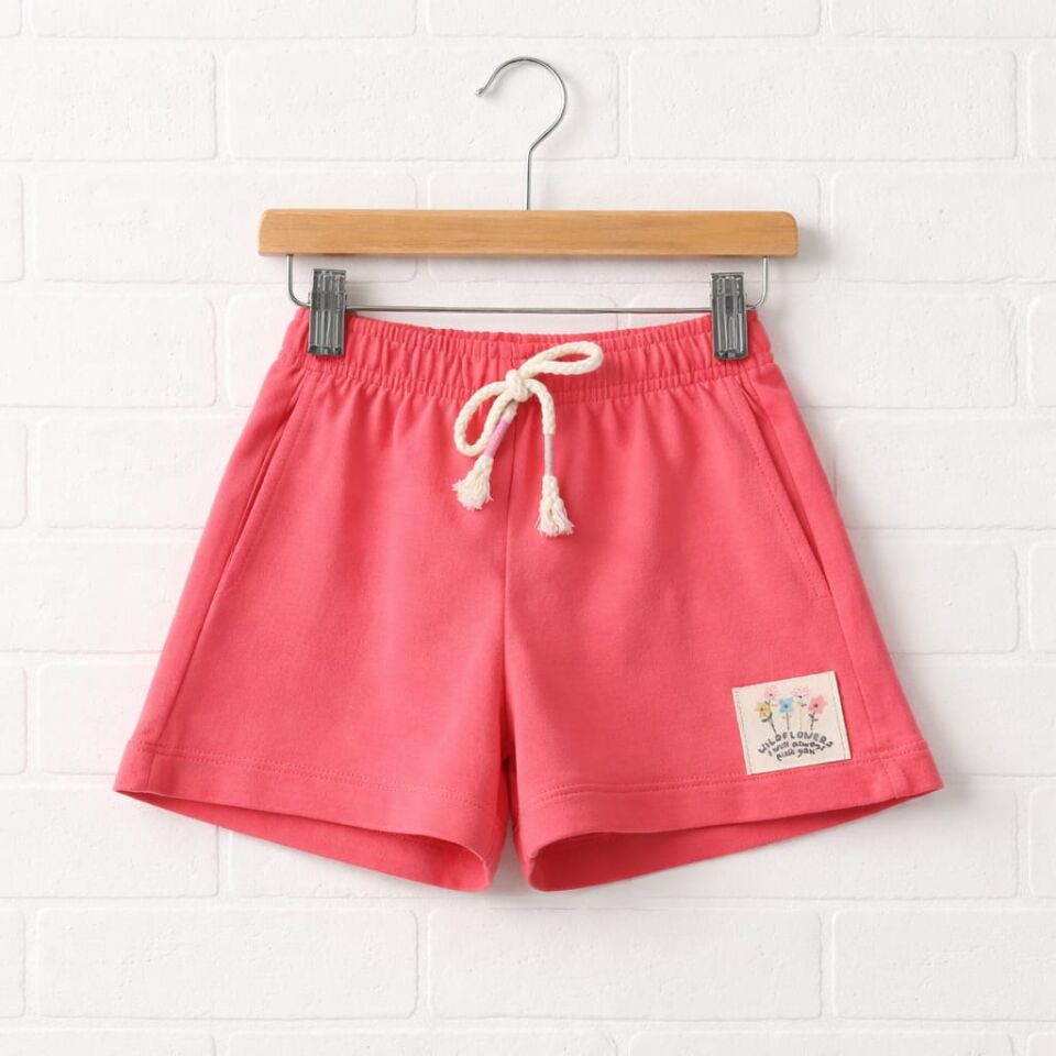 Kız Çocuk Mercan Basic Yazlık Şort
